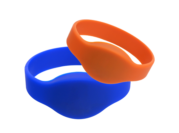 Laser Color In Silicone RFID NFC Athletic Wristbands