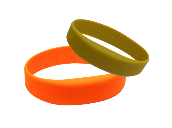 Silicone RFID Access Control Wristbands OEM