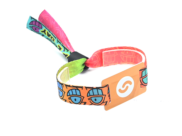 RFID Fabric Wristbands NFC Bracelets for Events